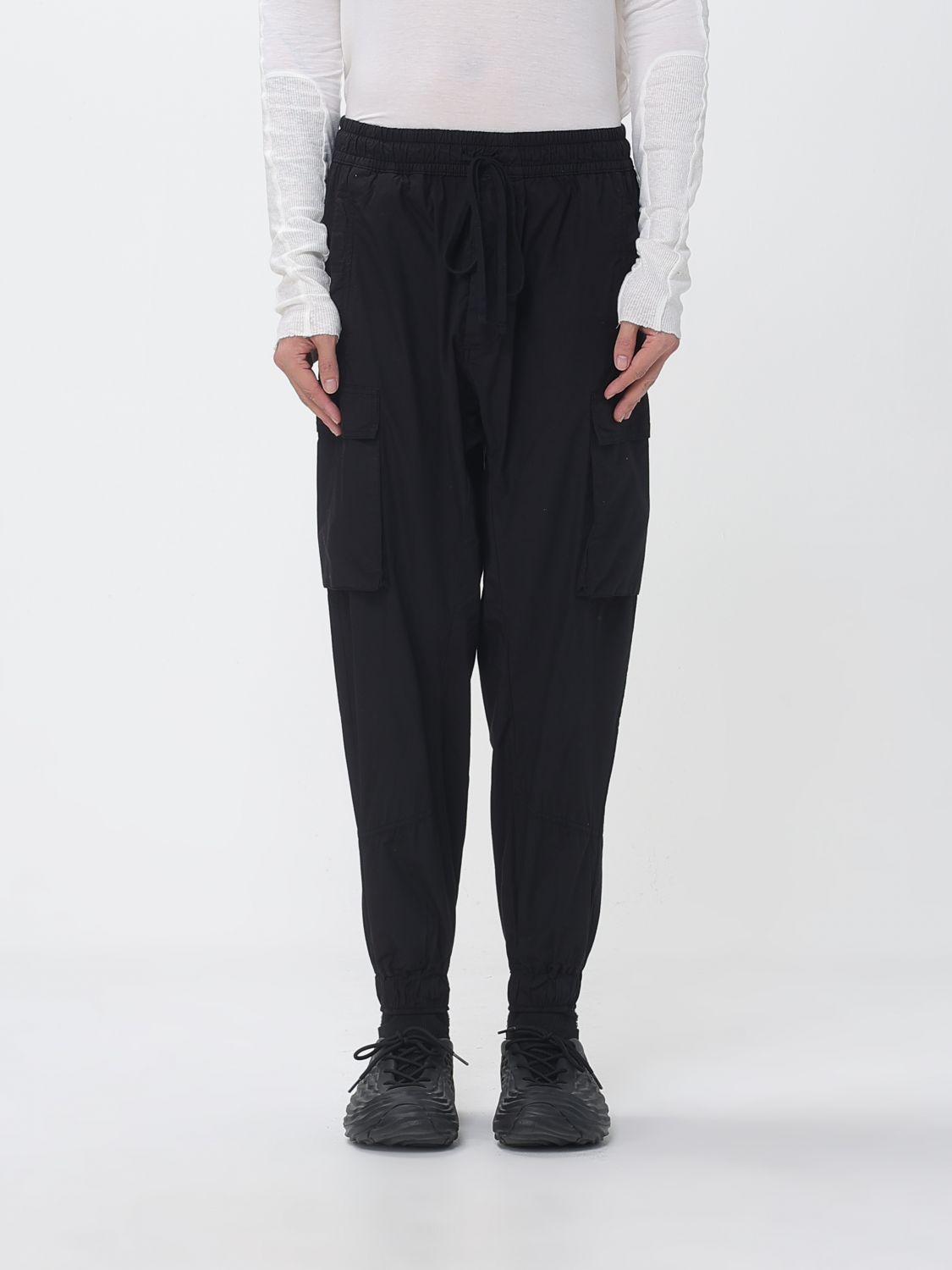 Pants Men color Black