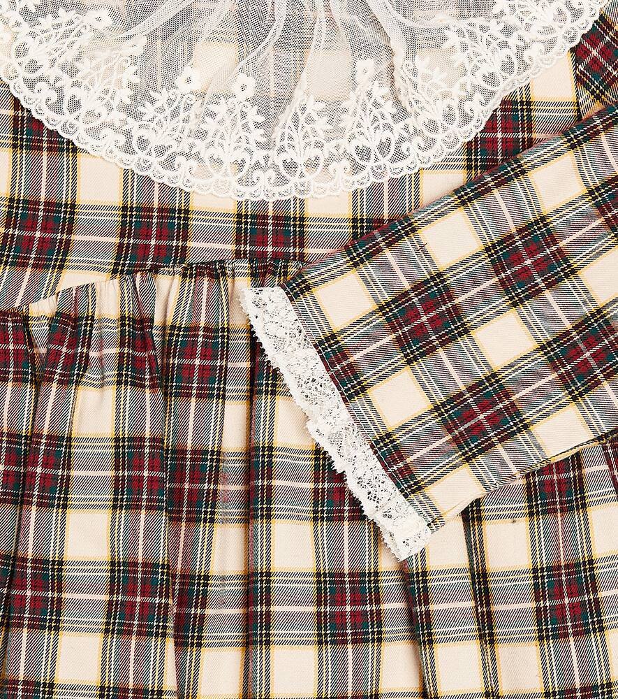Tartan cotton dress