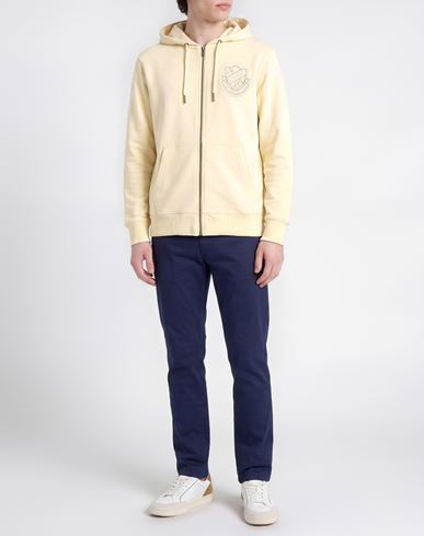 Man Sweatshirt Beige Size 3XL Cotton, Polyester