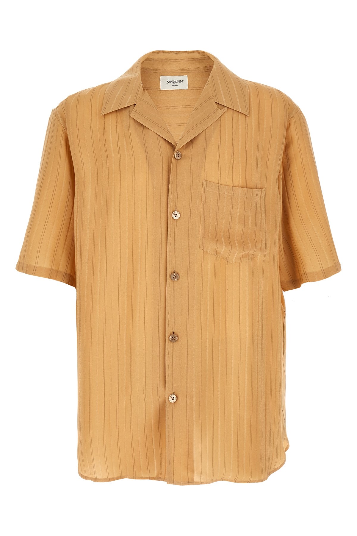 Striped Silk Shirt