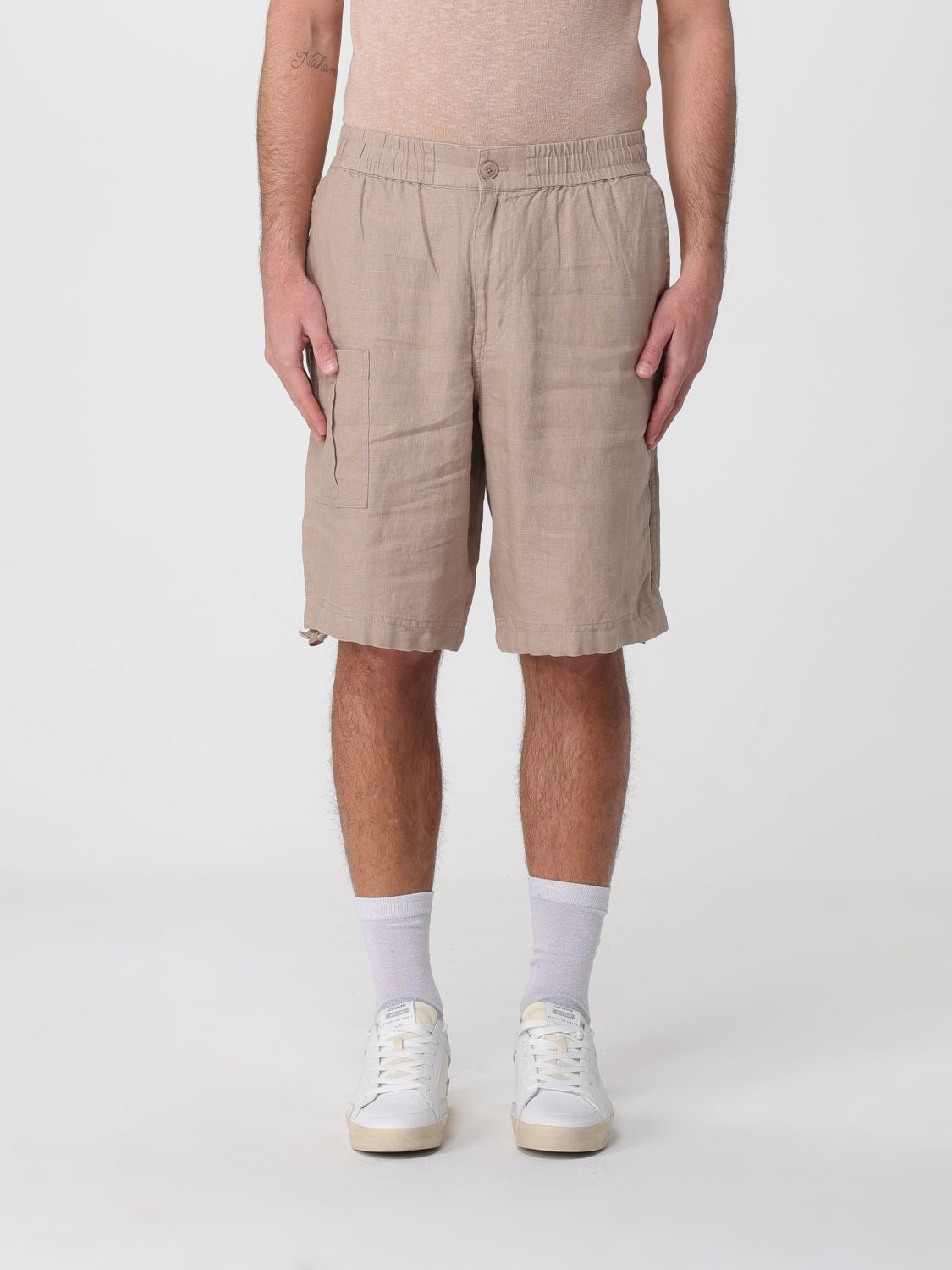 Shorts Men color Beige