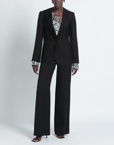 Woman Blazer Black Size 6 Wool