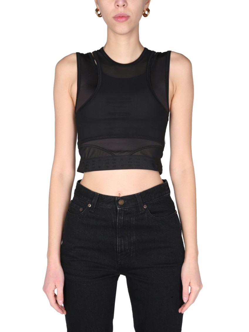 Panelled Sport Top