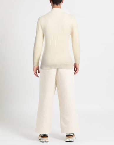 Man Turtleneck Cream Size XXL Wool