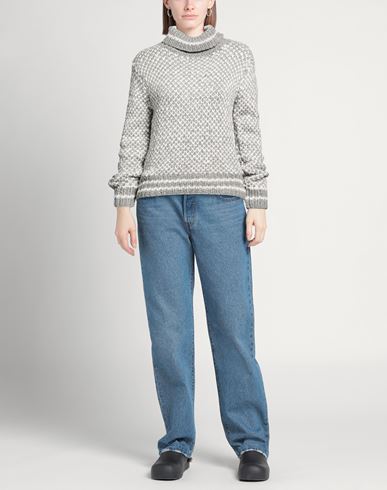 Woman Turtleneck Grey Size XS Cashmere