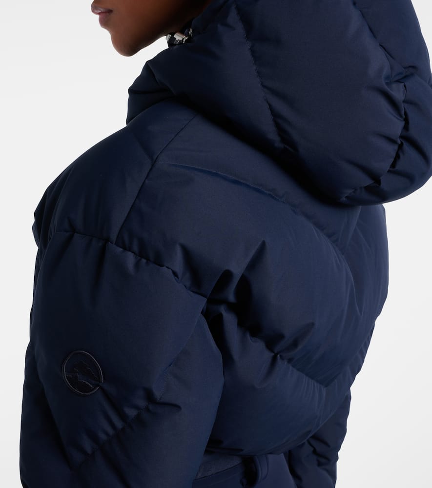 Ajax quilted down ski suit