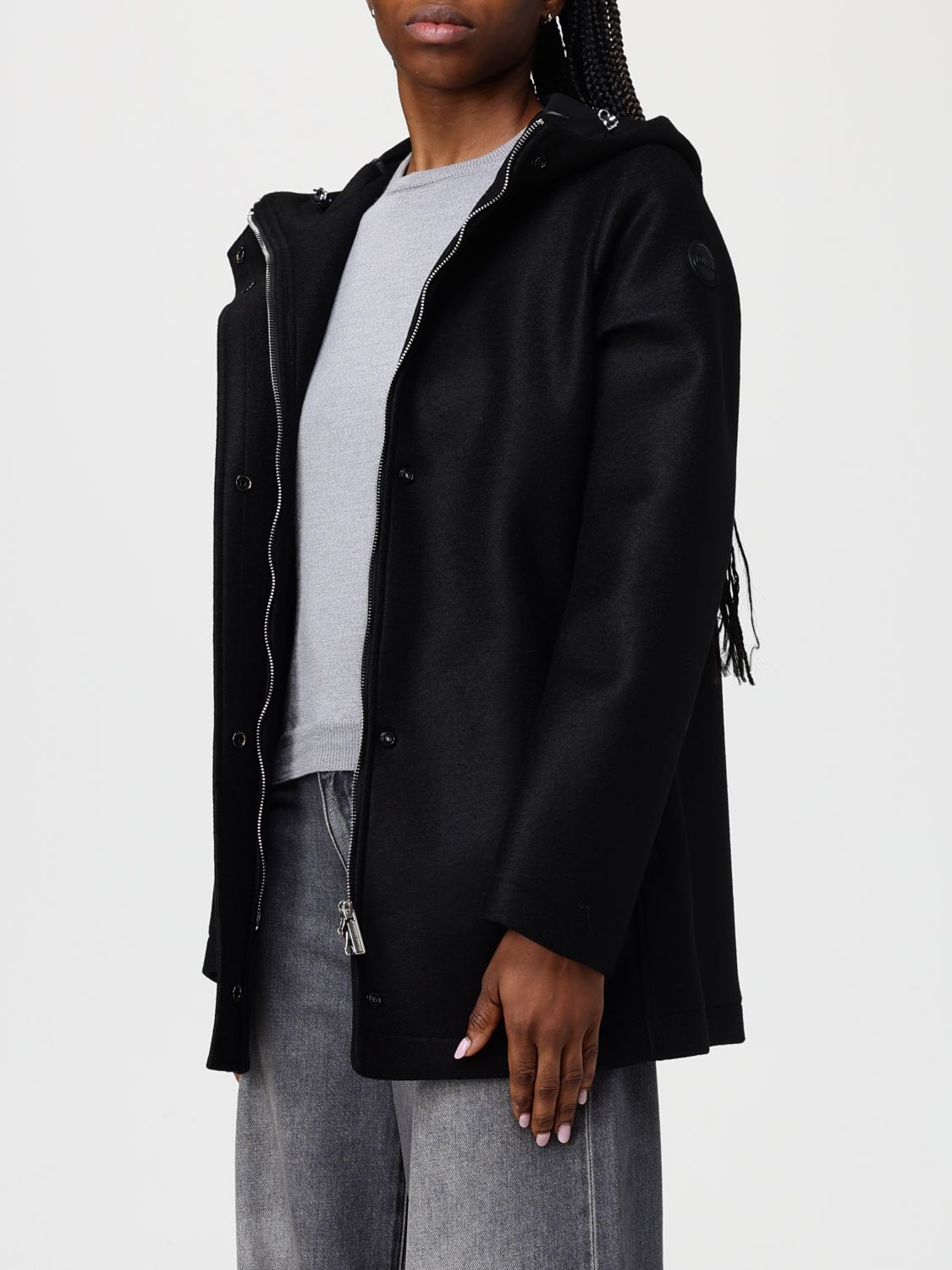 Coat Woman color Black