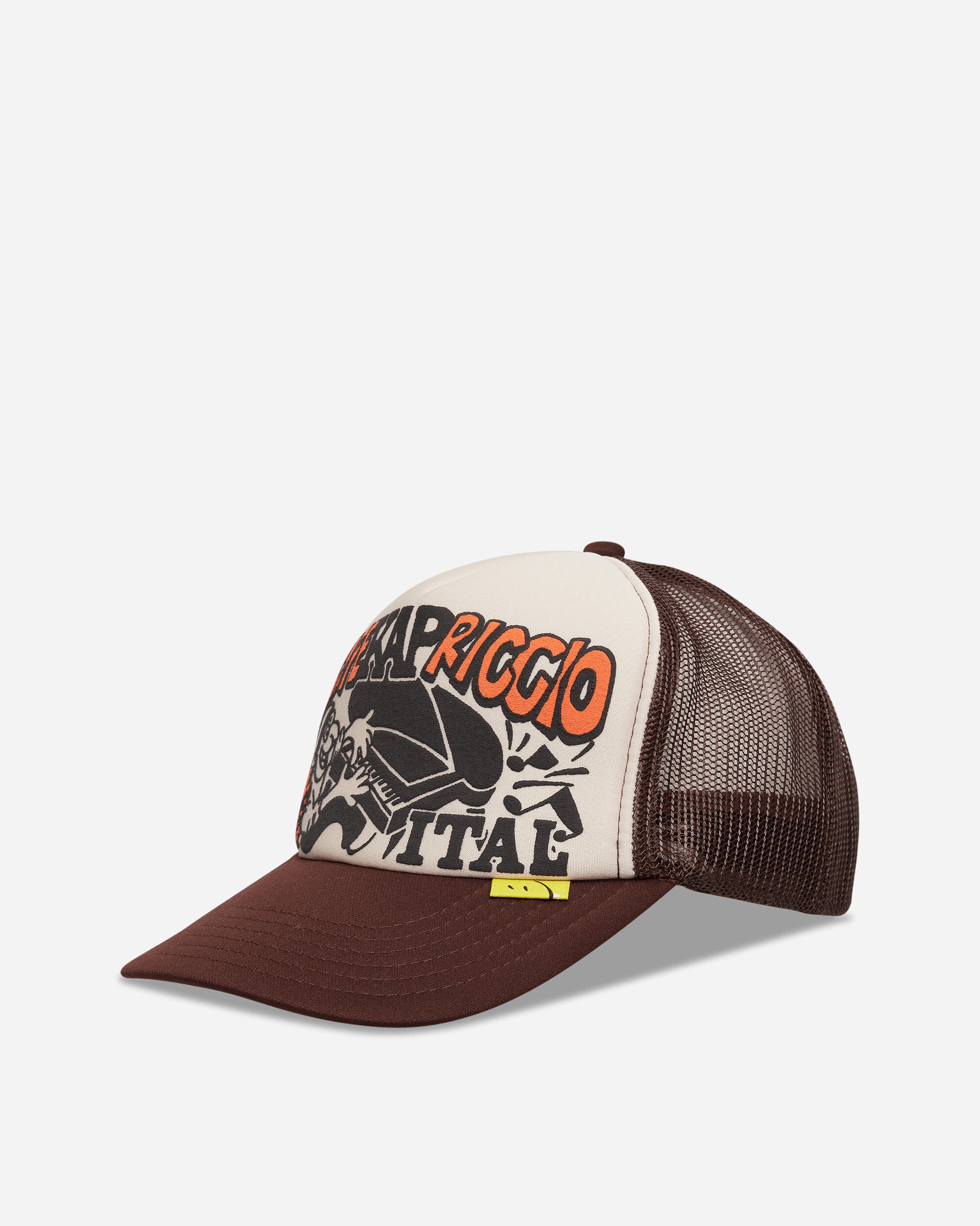 Life Kapriccio Track Cap Ecru / Brown
