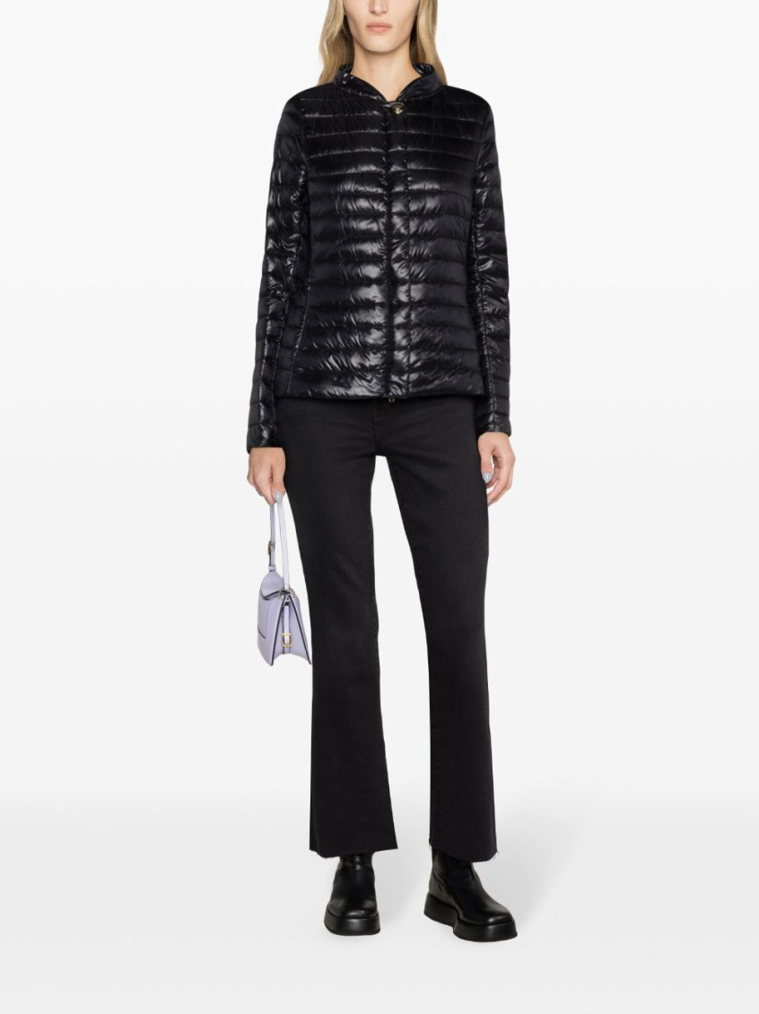Black Ultralight Nylon Jacket
