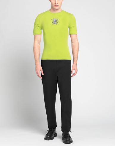 Man T-shirt Acid green
