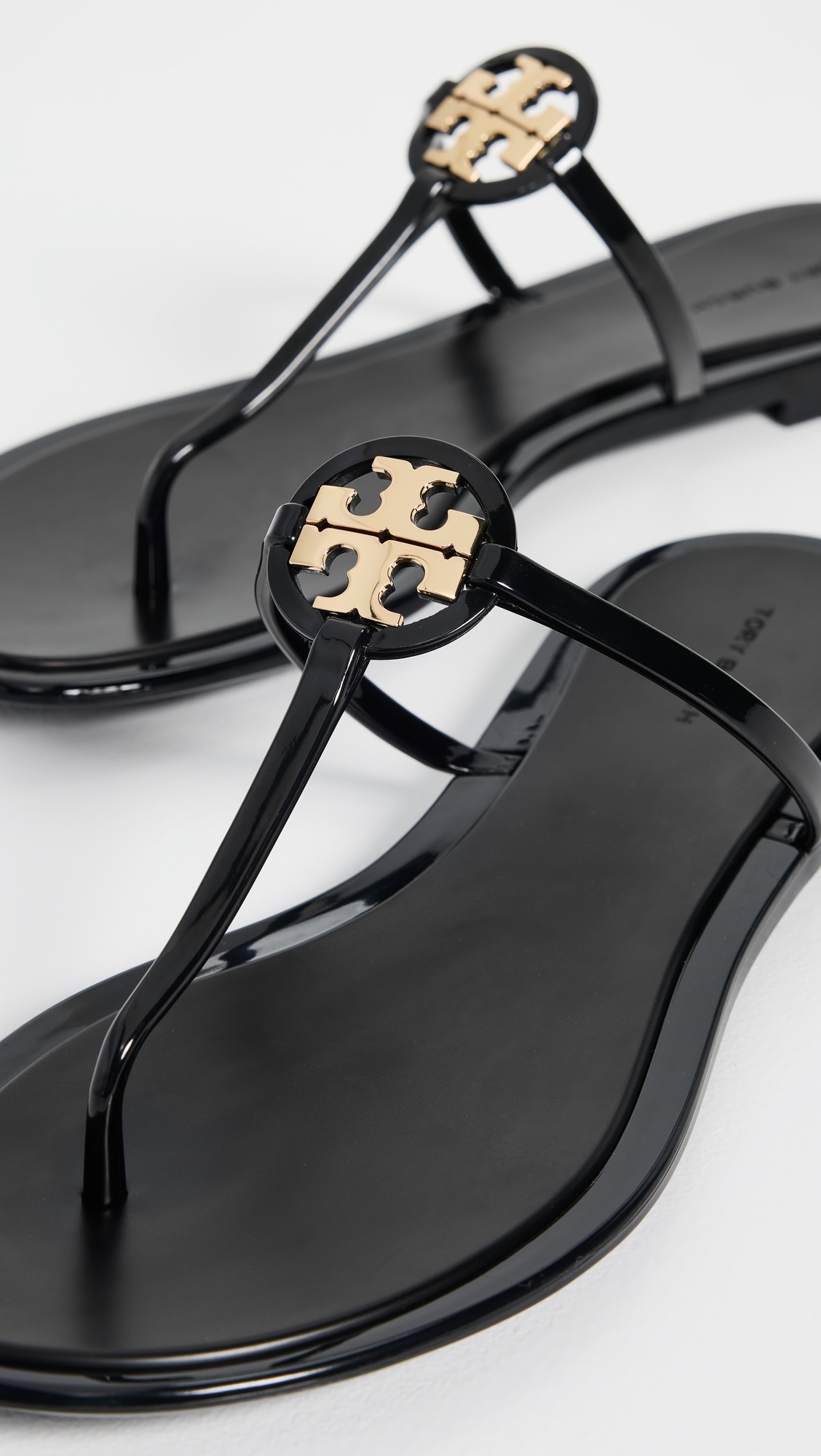 Mini Miller Jelly Sandals Perfect Black/ Gold