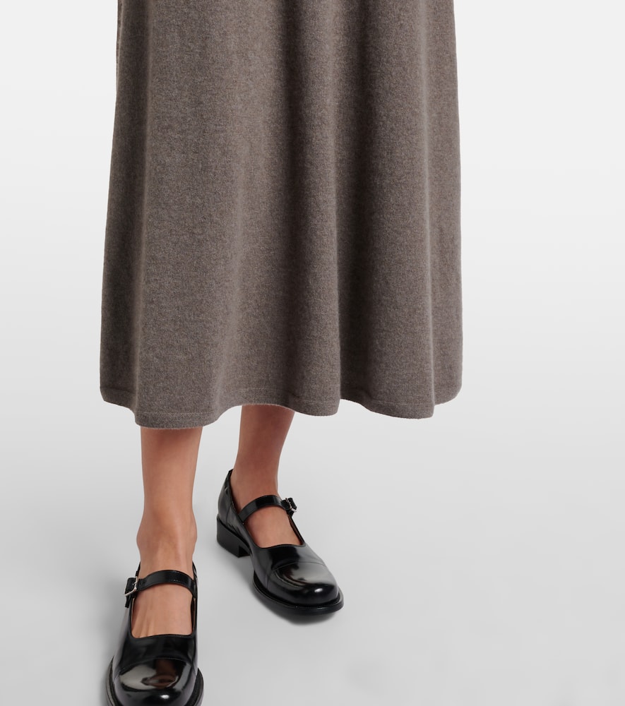 Masini cashmere midi skirt