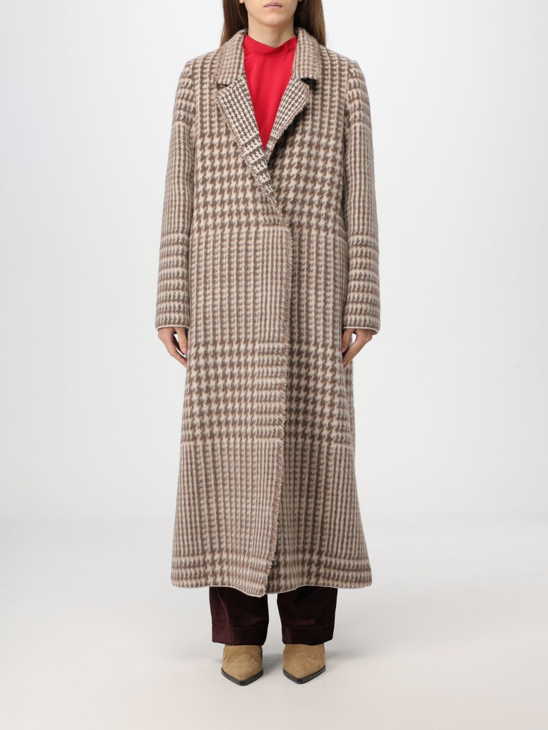 Single-breasted coat - Neutrals