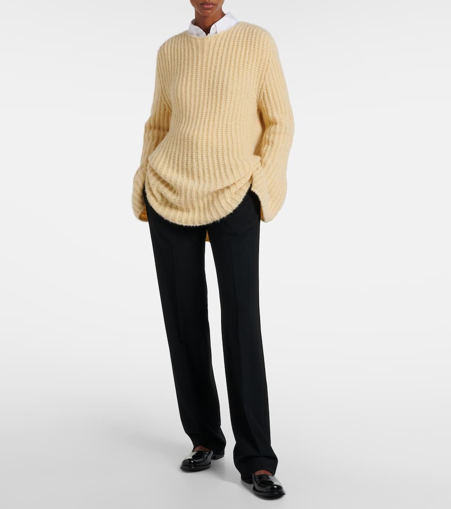 Mirr ribbed-knit cashmere sweater
