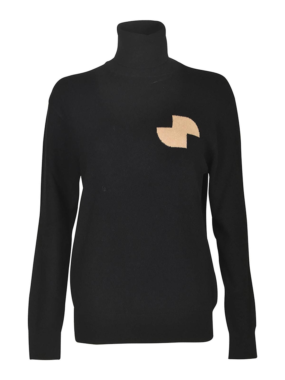 JP turtleneck sweater - Black