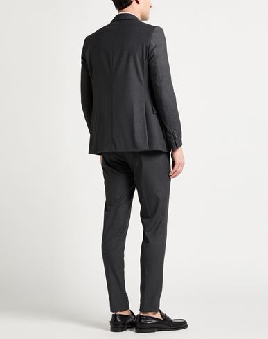 Man Suit Charcoal Size 34 Polyester, Viscose, Elastane