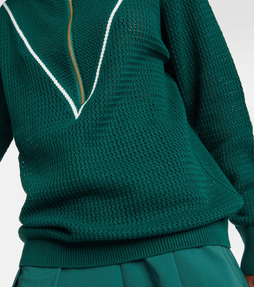 Calva cotton sweater