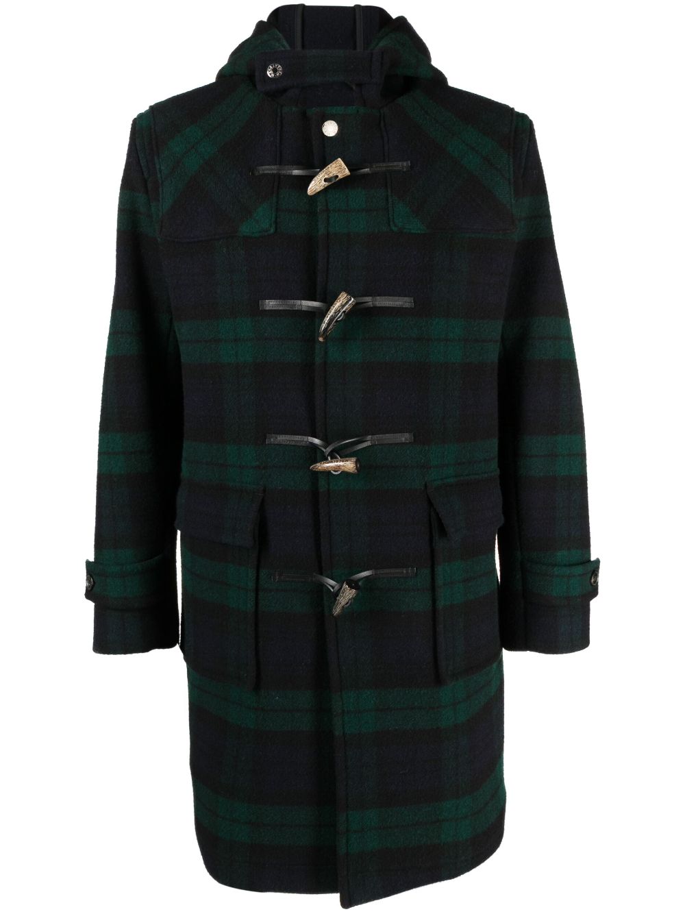 Weir wool duffle coat - Black