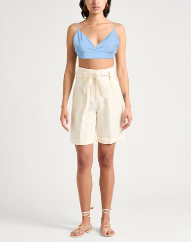 Woman Top Sky blue Size M Viscose