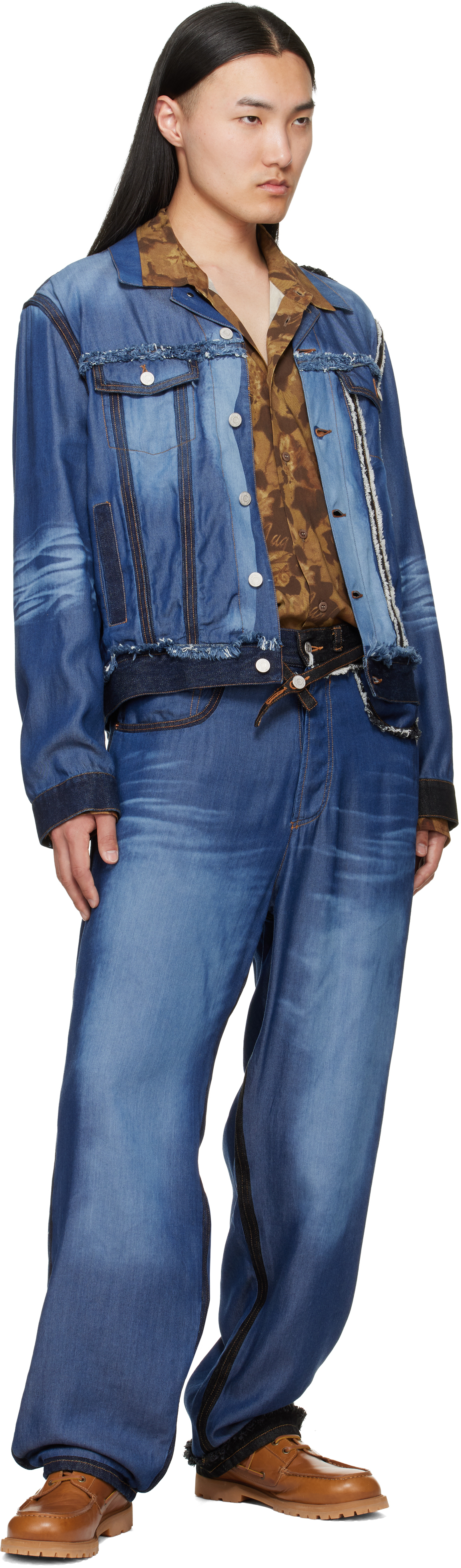 Blue Stormy Denim Jacket