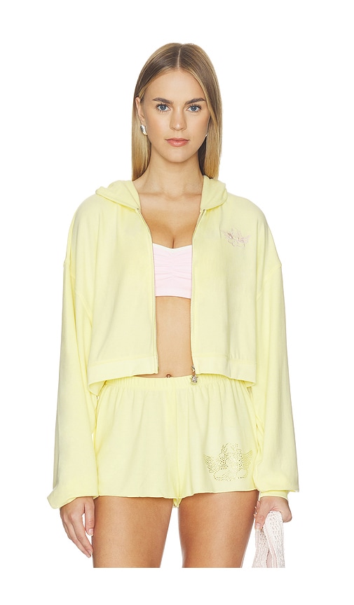 Boys Lie Boys Will Be Boys Who Lie Alex Zip Up in Yellow. - M/L also in XS/S