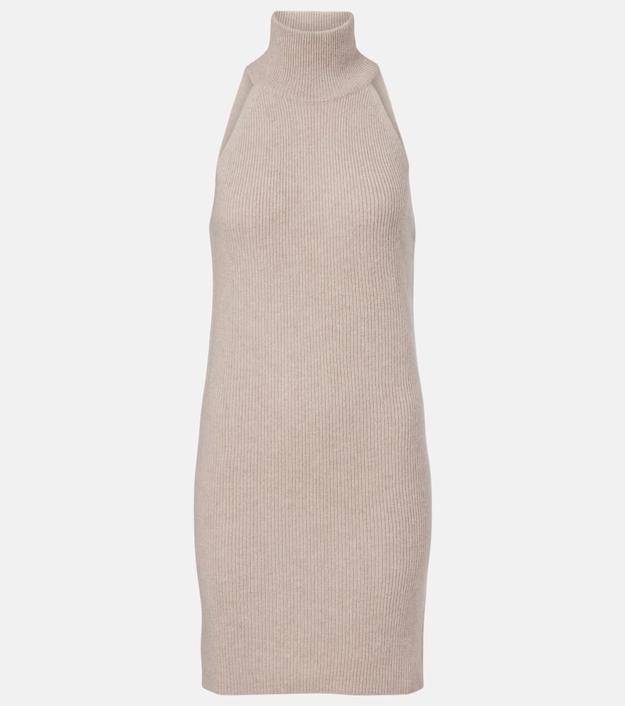 Carmen cashmere minidress