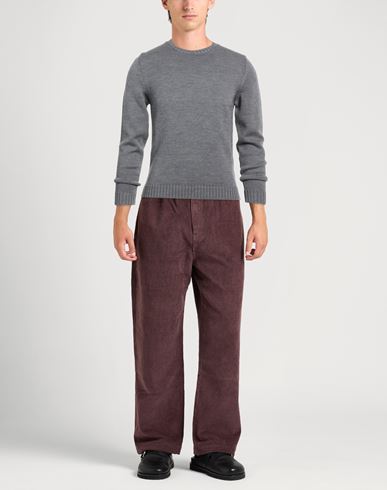 Man Sweater Grey Size 38 Virgin Wool
