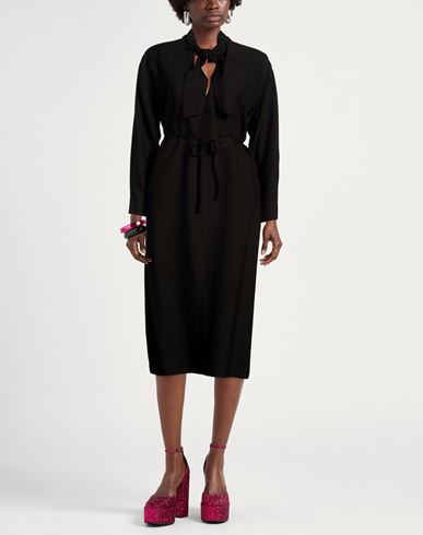 Woman Maxi dress Black Size 6 Viscose