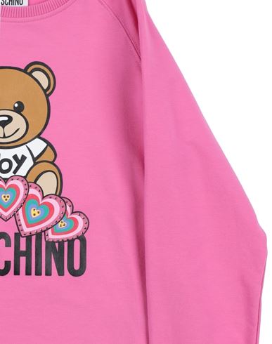 Kid Girl Sweatshirt Fuchsia Size 12 Cotton, Elastane