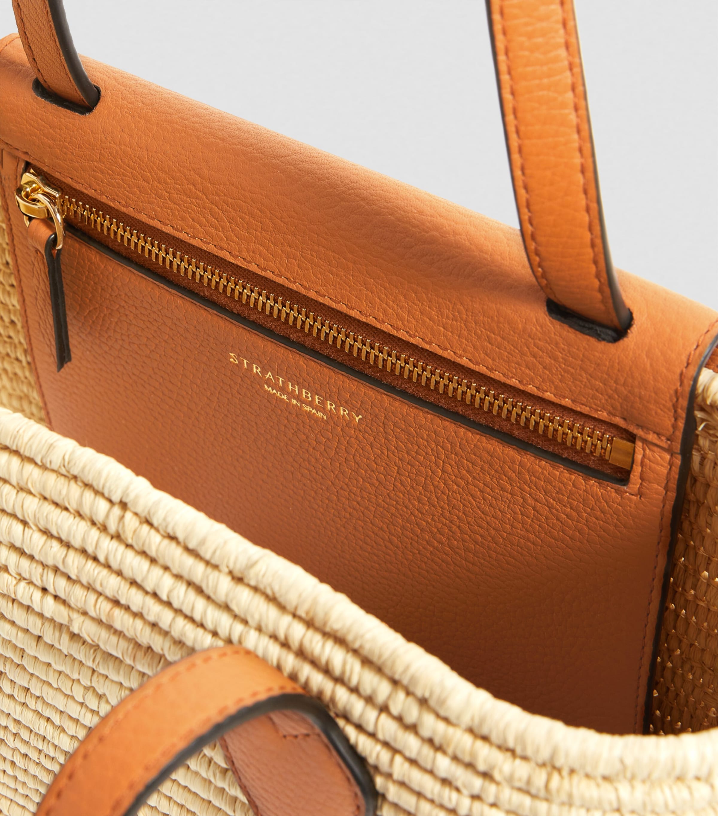 Raffia Basket Tote Bag