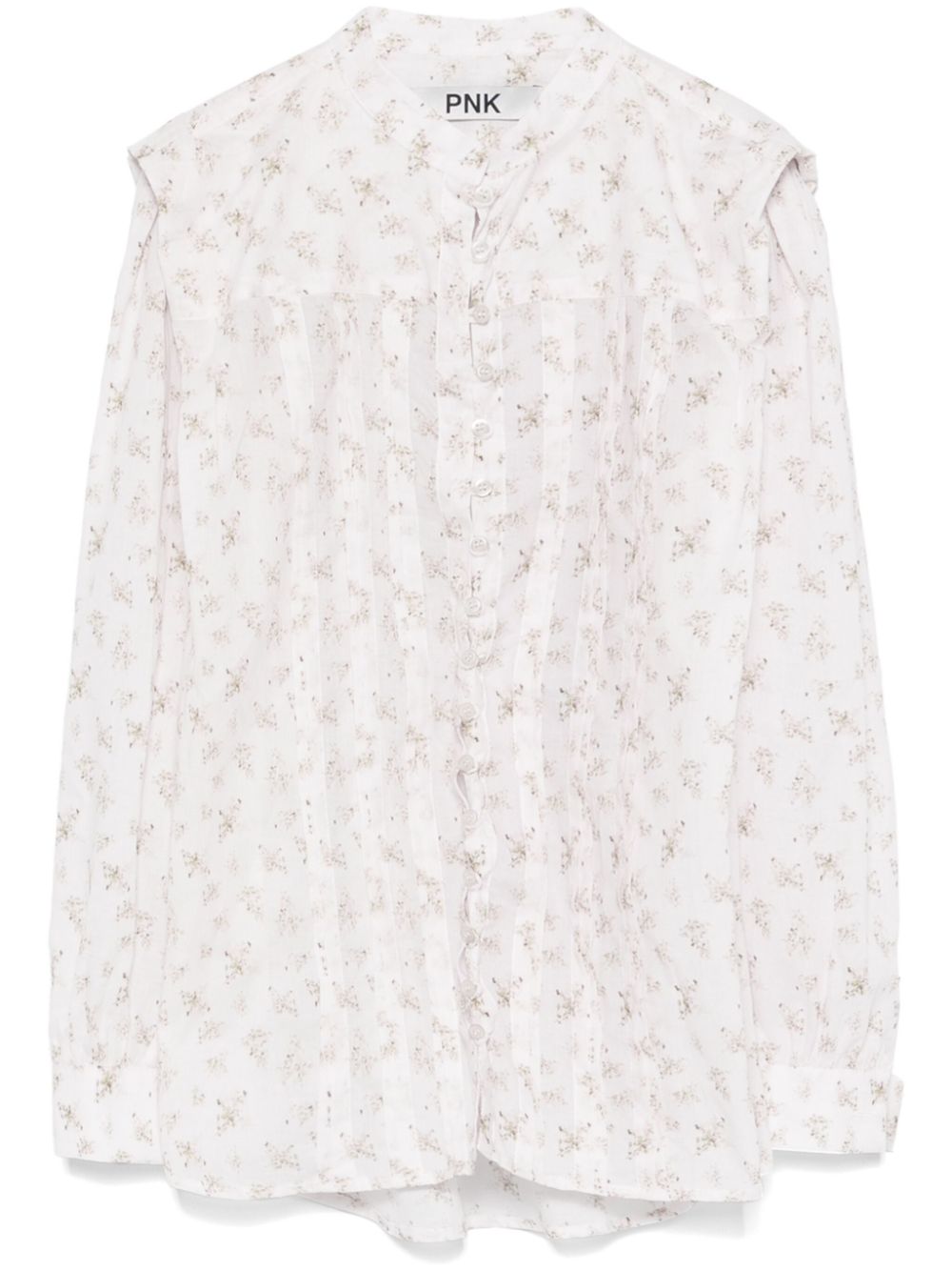 Floral-print shirt - Pink