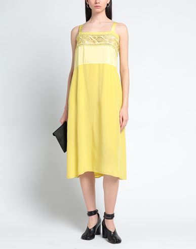 Woman Midi dress Yellow