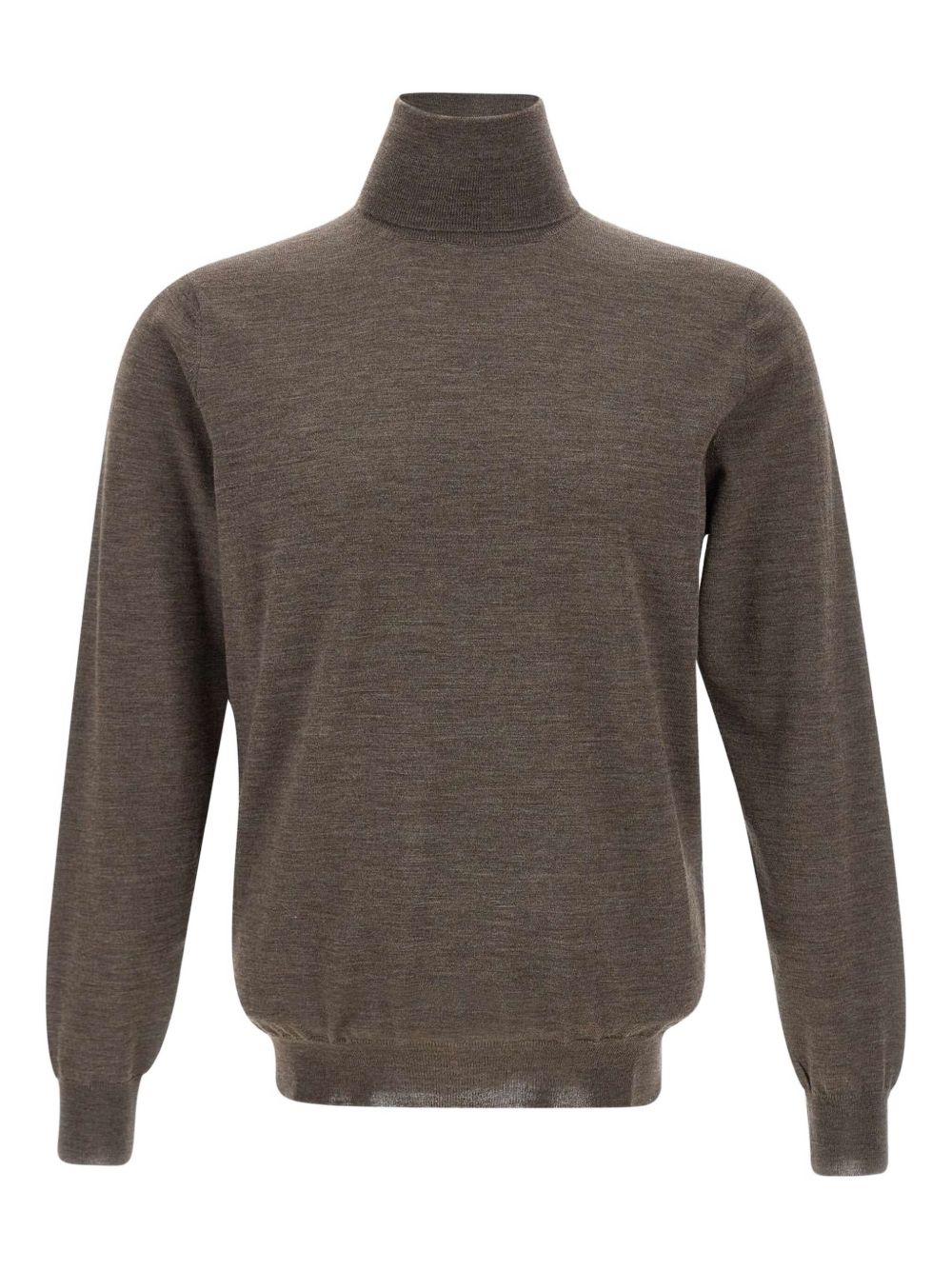 High-neck sweater - Brown