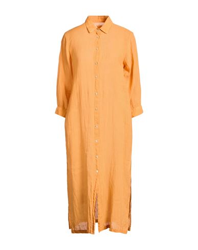 Woman Midi dress Marigold Size 10 Linen