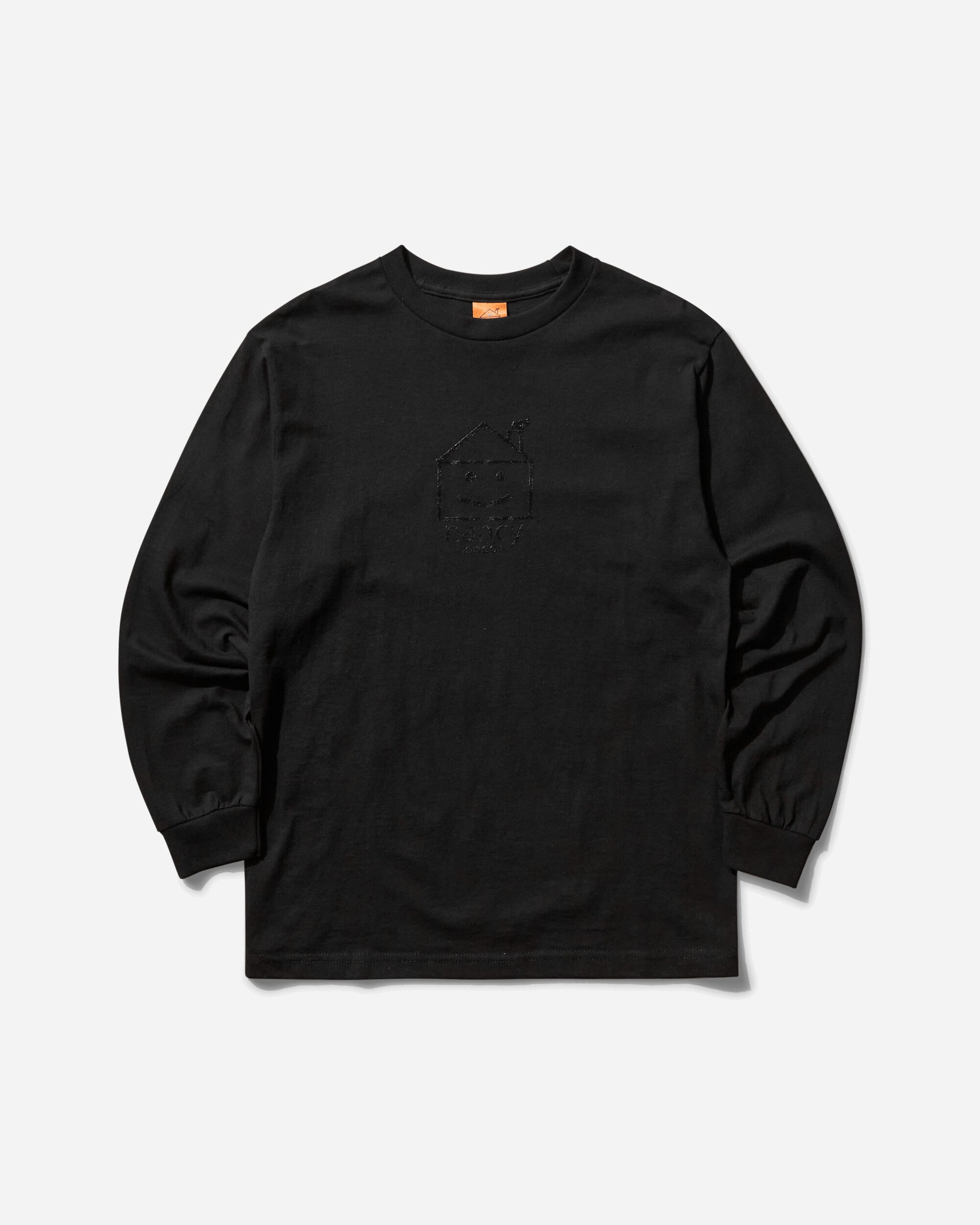 Men s House Longsleeve T-Shirt Black