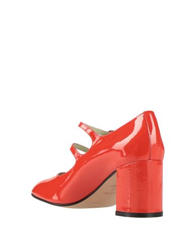 Carel Paris Woman Pumps Tomato red Size 7 Leather