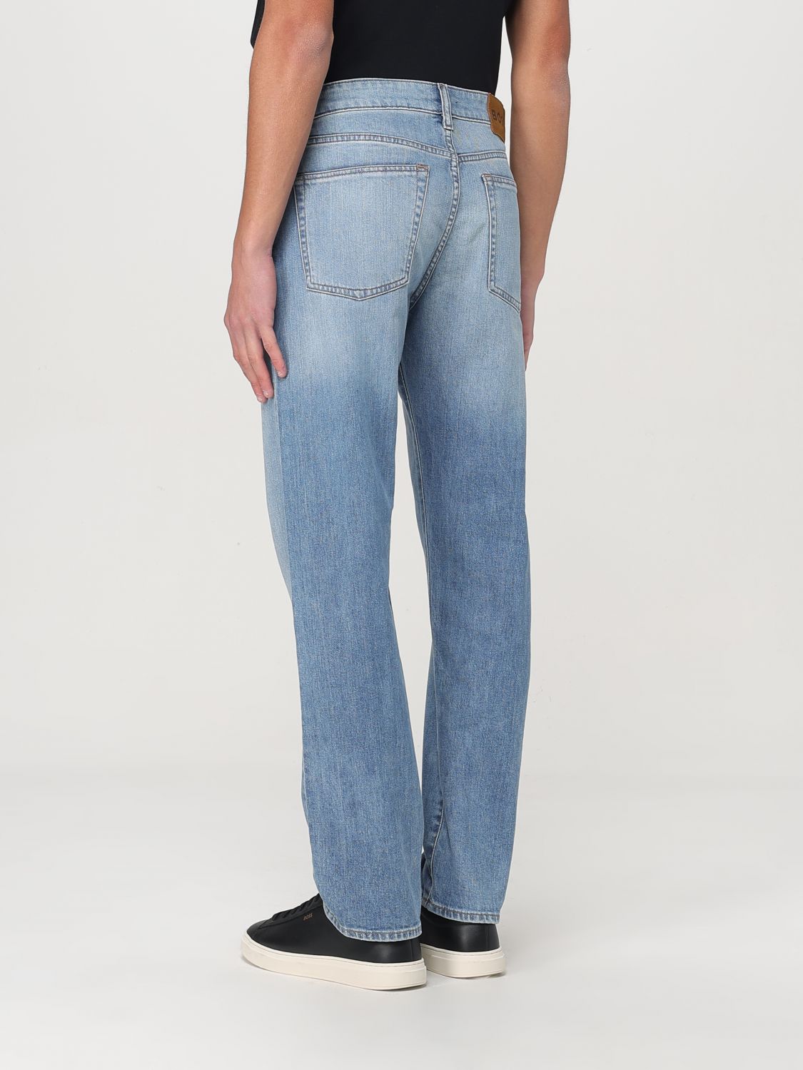 Jeans Men color Stone Washed