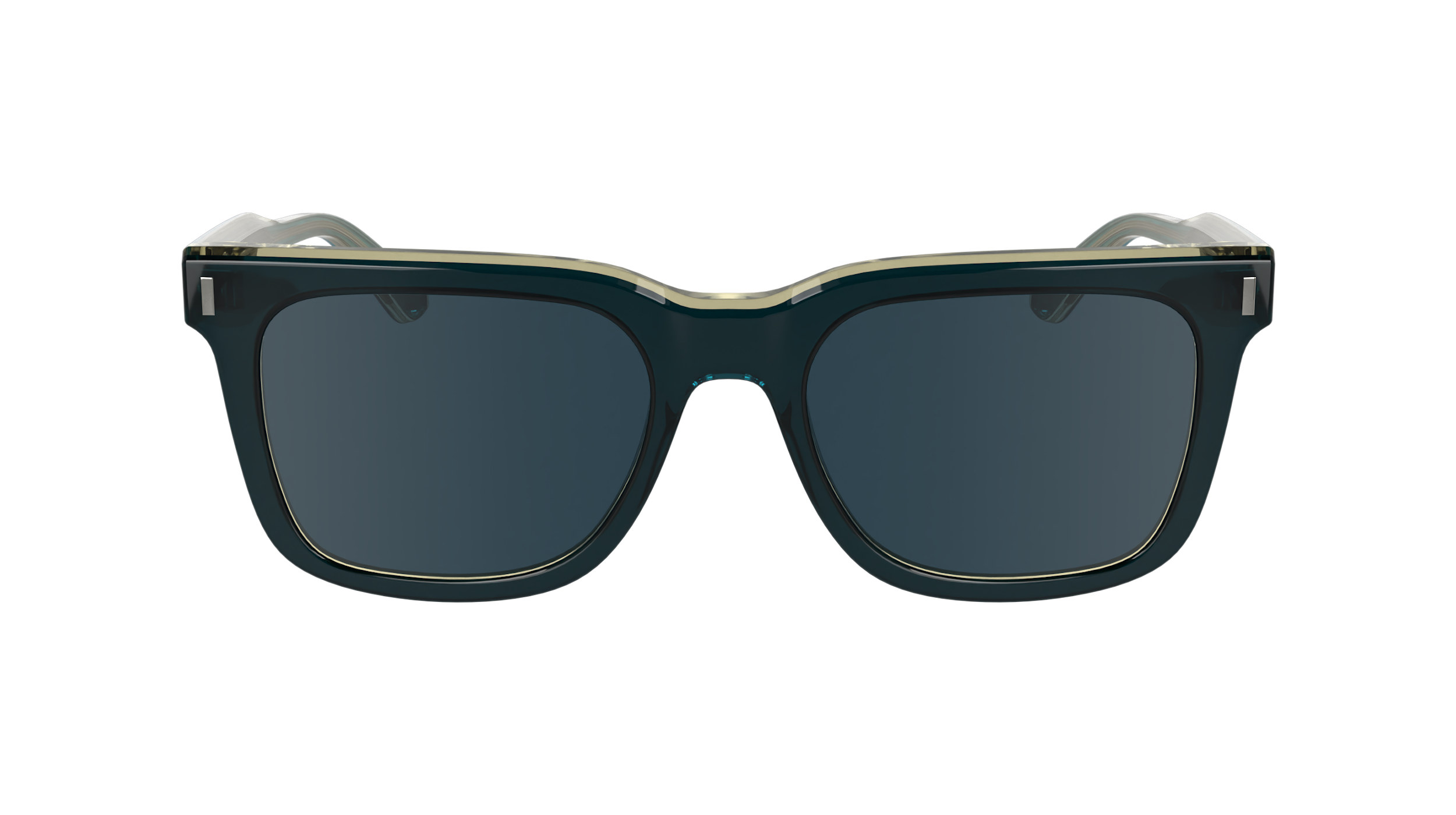 Calvin Klein Man Calvin Klein CK24536S 434 Sunglasses Acetate Petrolium Squared Norma