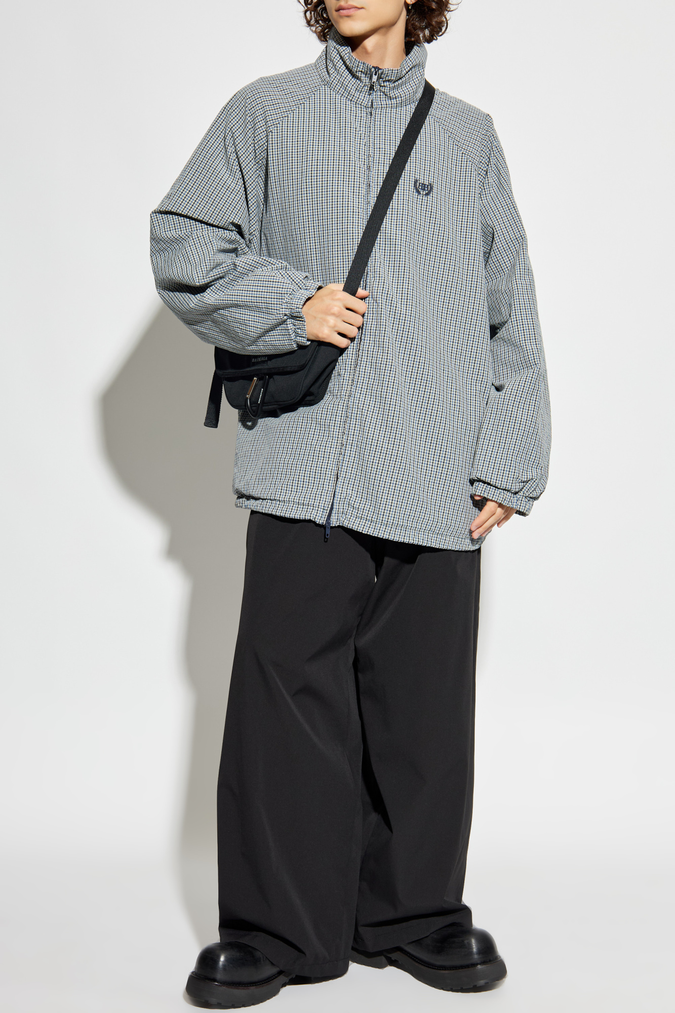 Trousers With Logo, Men's, Black