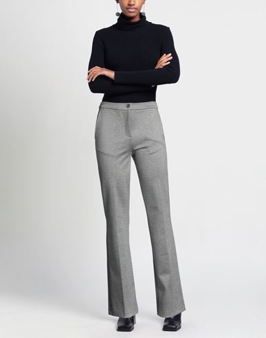 Woman Pants Grey Size 4 Viscose, Polyamide, Elastane