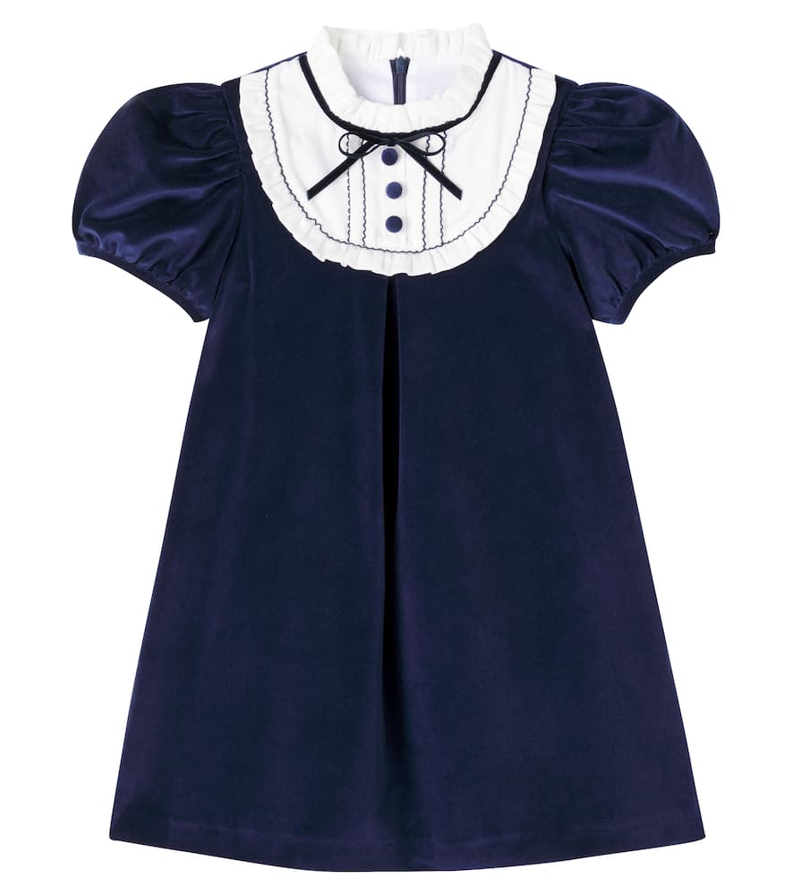Clara cotton velvet dress