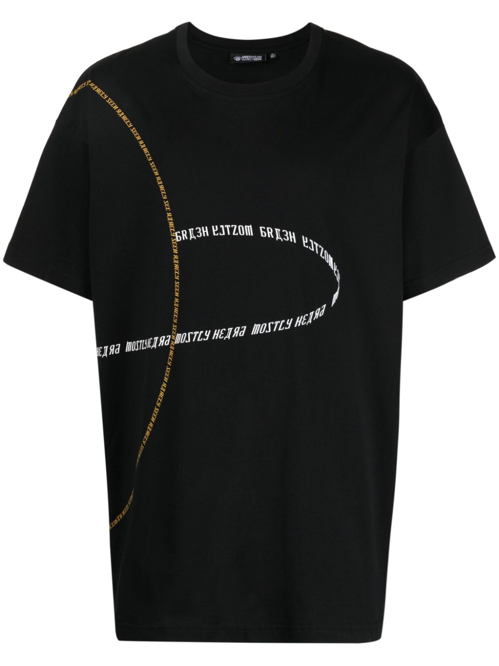 Logo-print cotton T-shirt - Black
