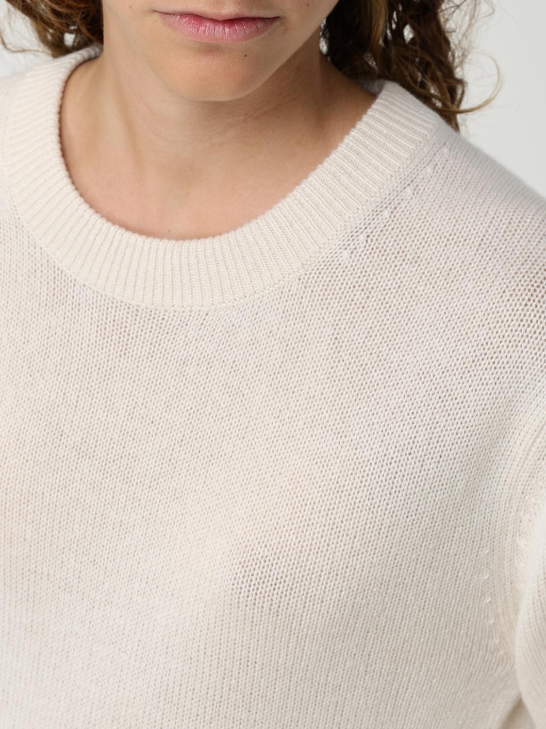 Sweatshirt Woman color Yellow Cream