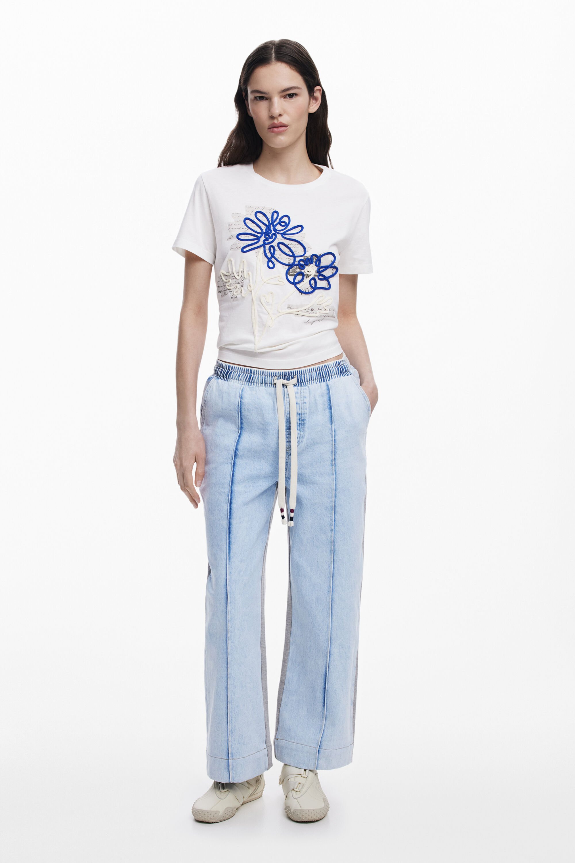 Cropped Jogger Jeans