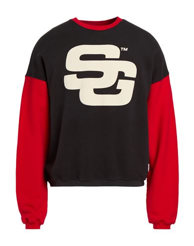 Man Sweatshirt Black Size L Organic cotton