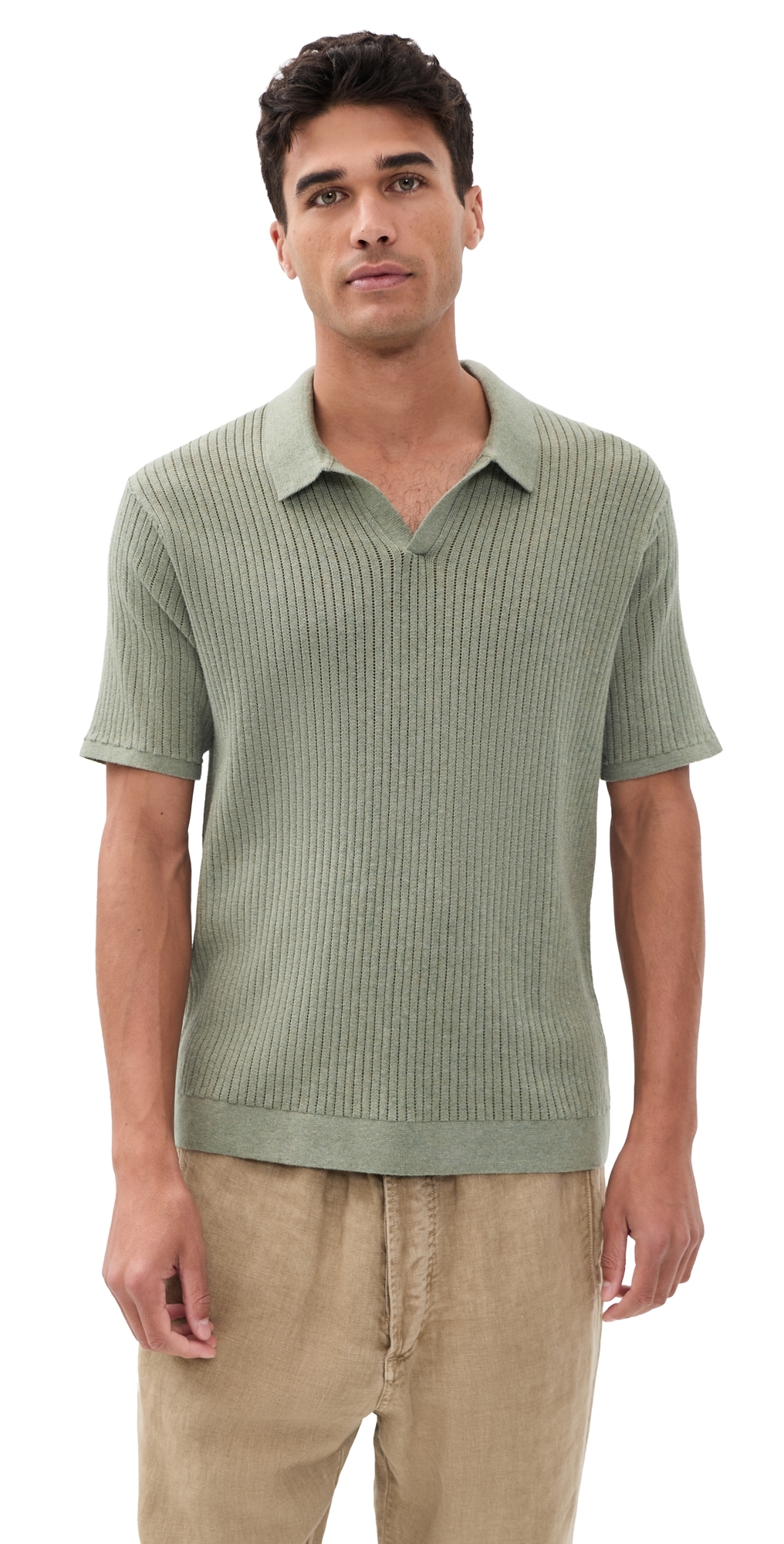 Liam Sweater Polo Vetiver