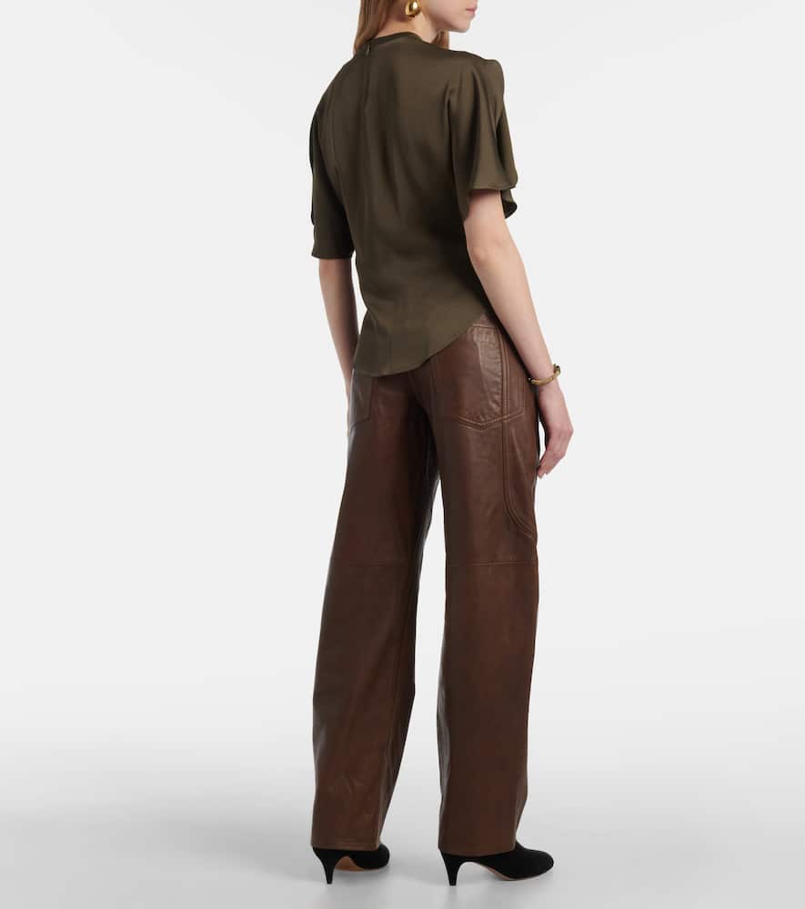 Karlita satin top