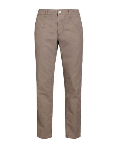 Man Pants Taupe Size 30 Cotton, Elastane
