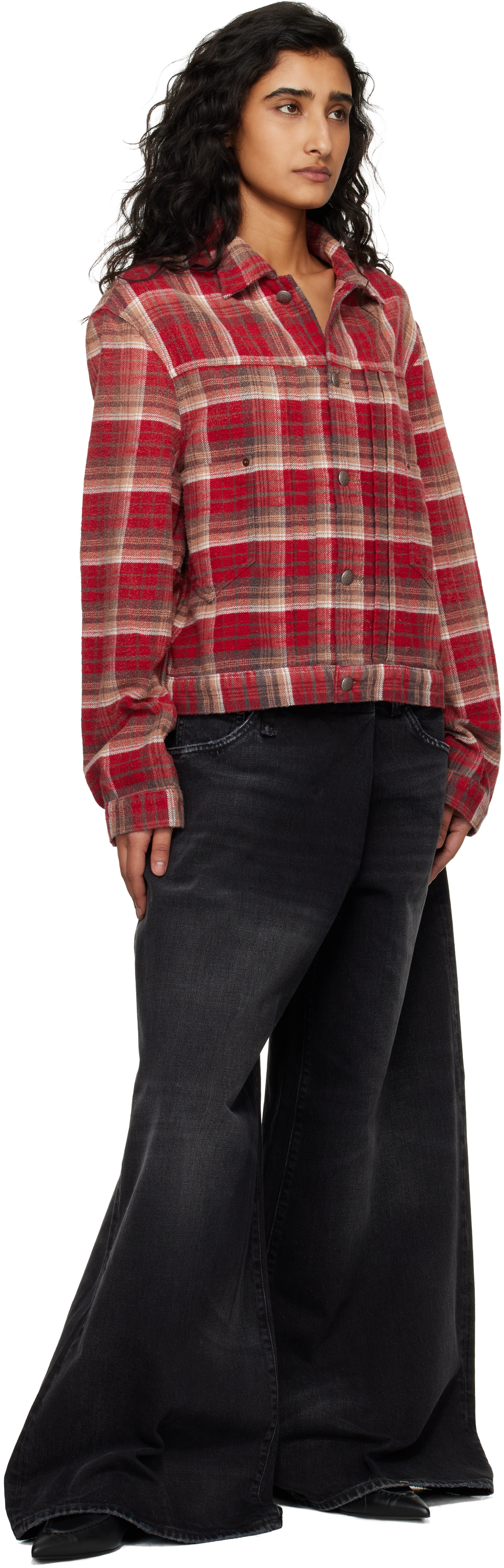 Black Nico Wrap Jeans