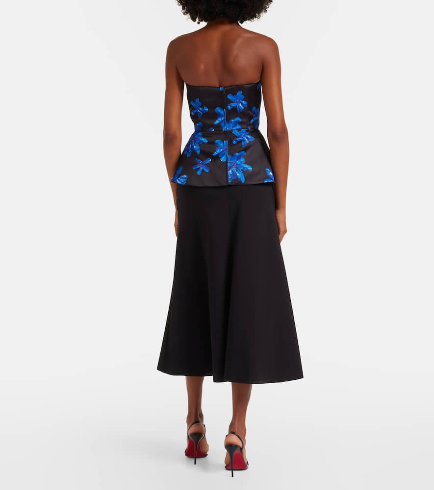 Regan floral genzianella tube top